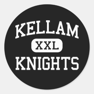 Sticker Rond Kellam - Chevaliers - Haute - Virginia Beach Virgi