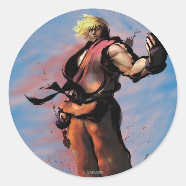 Sticker Rond Ken Taunt (Devant)