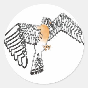 Sticker Rond Kestrel