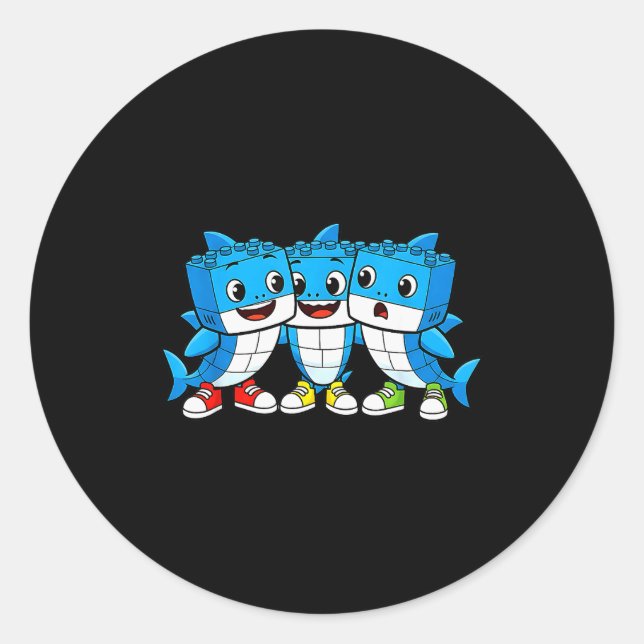 Sticker Rond Kids Meme Funny Italian Brainrot Kids Boys Girl Me (Devant)