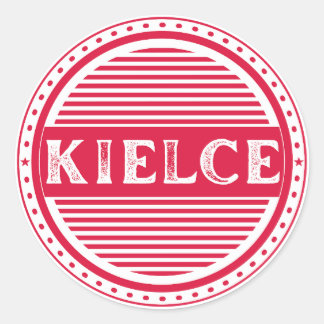 Sticker Rond Kielce City Pride Emblem – Polish Identity