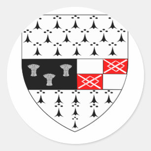 Sticker Rond Kilkenny County Crest, Irlande