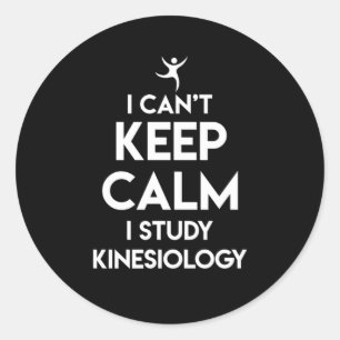 Sticker Rond Kinesiologie Praticien Étudiant Future Kinesiolog