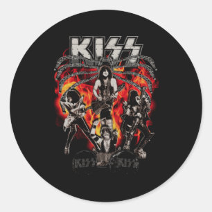 Sticker Rond Kiss Spider Stage