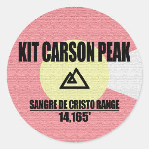 Sticker Rond Kit Carson Peak