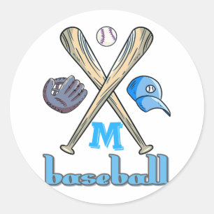 Sticker Rond kit de base-ball