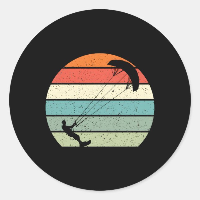 Sticker Rond Kiteboard (Devant)