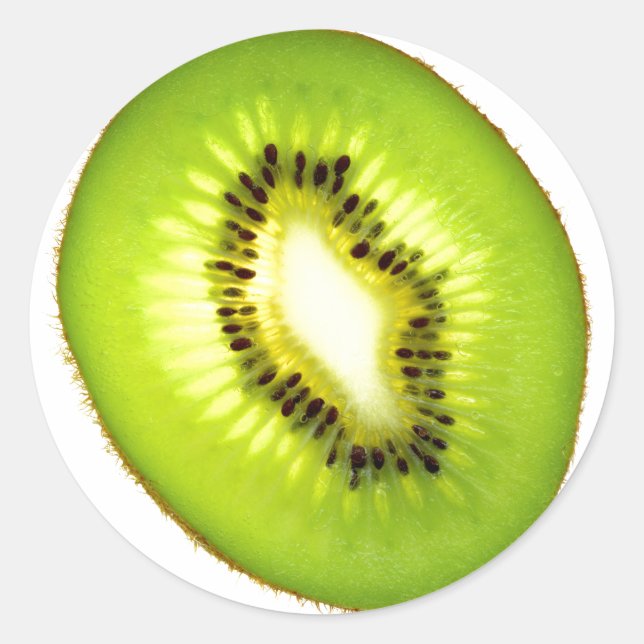 Sticker Rond Kiwi (Devant)
