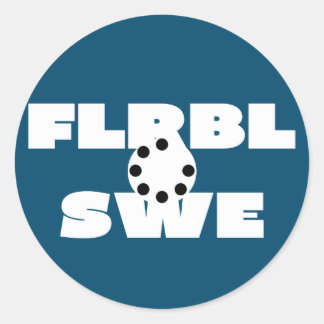 Sticker Rond klistermärke