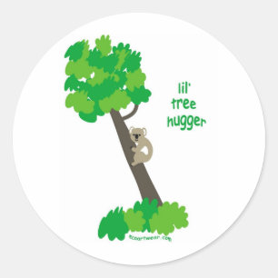 Sticker Rond Koala Bear