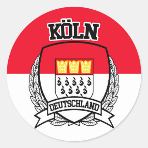 Sticker Rond Köln