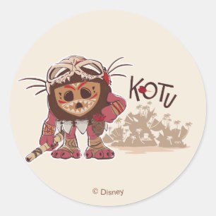 Sticker Rond Kotu le Kakamora