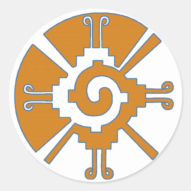 STICKER ROND KU HUNAB (Devant)