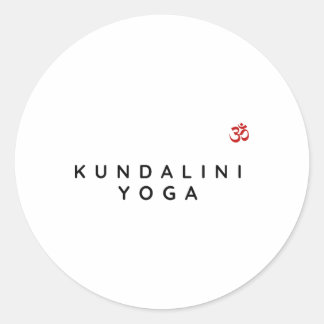 Sticker Rond Kundalini Yoga Instructor Kundalini Yoga Beginner 