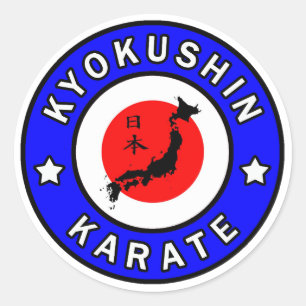 Sticker Rond Kyokushin Karate