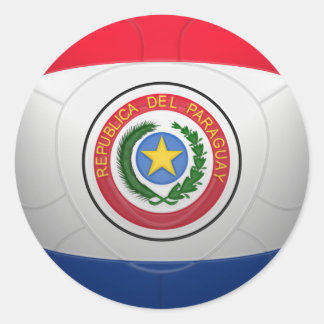 Sticker Rond La Albirroja - Paraguay Football