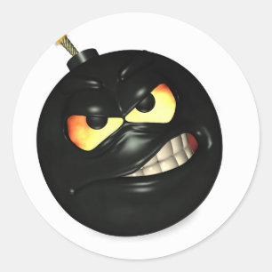 Sticker Rond La bombe
