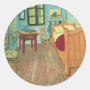 Sticker Rond La Chambre de Vincent à Arles