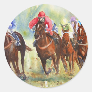 Sticker Rond La Chase