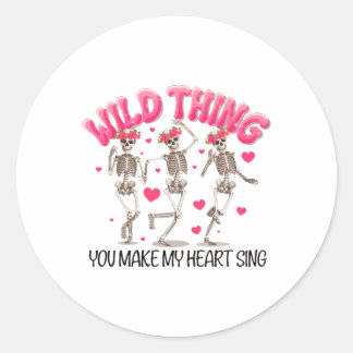 Sticker Rond La Chose Sauvage Vous Faites Chanter Mon Coeur