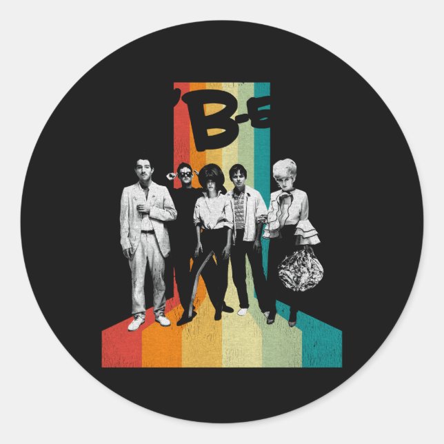 Sticker Rond La couverture d'album B-52S (Devant)