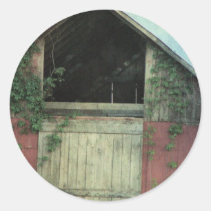 Sticker Rond La grange d'Ivy