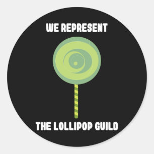 Sticker Rond La guilde Lollipop