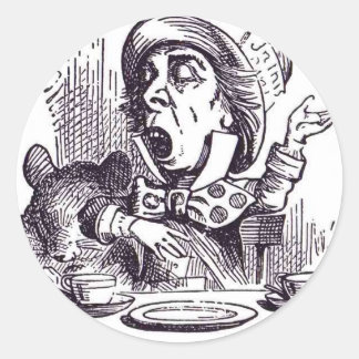 Sticker Rond La haine folle