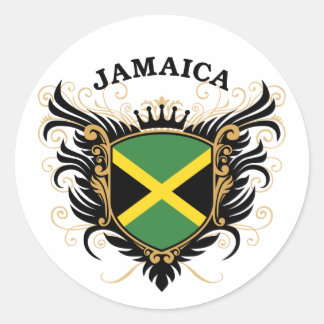 Sticker Rond La Jamaïque