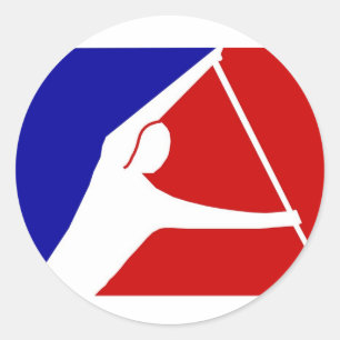 STICKER ROND LA LIGUE DES PADDLERS