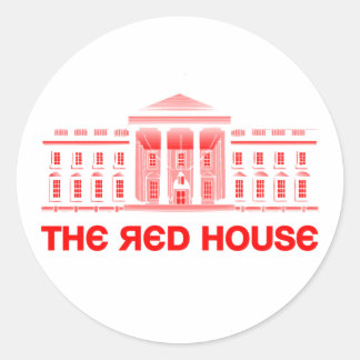 Sticker Rond La Maison Rouge