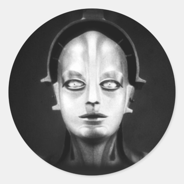 Sticker Rond La majuscule de Fritz Lang (Devant)