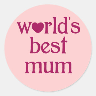Sticker Rond La meilleure maman