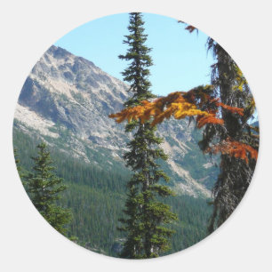 Sticker Rond La merveille de la nature