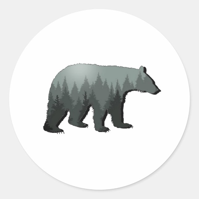 STICKER ROND LA MISTÉ COMMENCE (Devant)