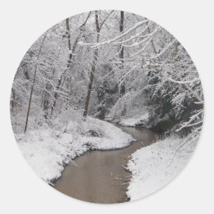 Sticker Rond La mort de l'hiver