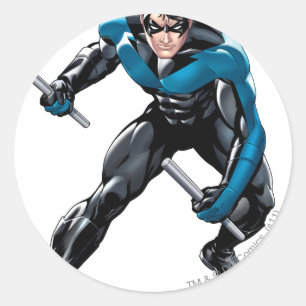 Sticker Rond La nuit aux armes