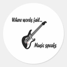Là où les mots échouent, la musique parle