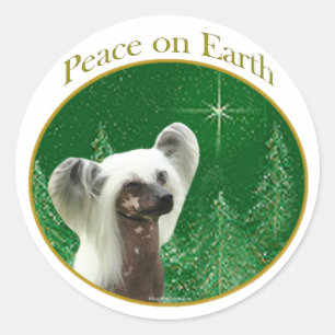 Sticker Rond La paix limitée chinoise
