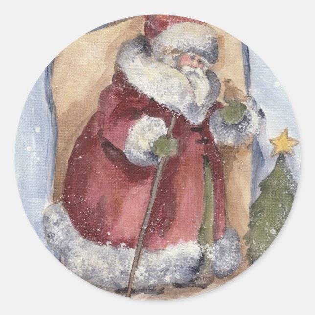 STICKER ROND LA PLUS PETITE ÉCLAIRAGE (Devant)