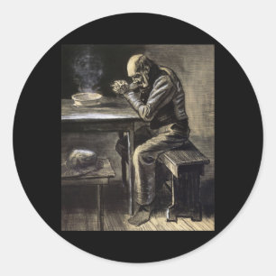 Sticker Rond La prière