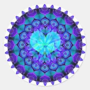 Sticker Rond La Renaissance Spirituelle À L'Amour