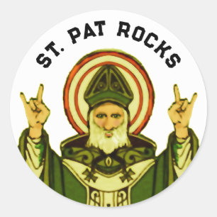 Sticker Rond La Saint-Patrick