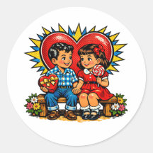 La Saint-Valentin | Rétro Pop Art Vintage