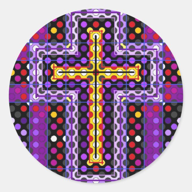 Sticker Rond La Sainte Croix (Devant)