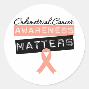 Sticker Rond La sensibilisation au cancer de l'estomac compte