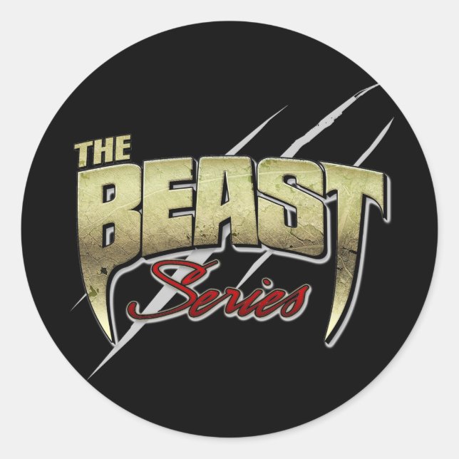 Sticker Rond La série Beast (Devant)