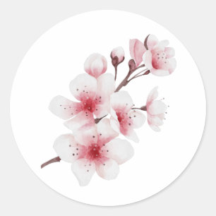 Sticker Rond La série Okinawa Design 30