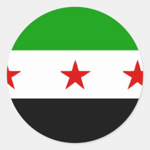 Sticker Rond la Syrie