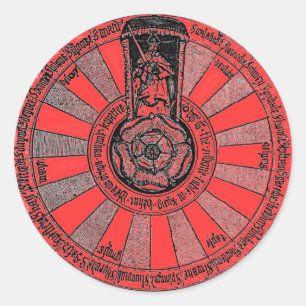 Sticker Rond La table ronde d'Arthur